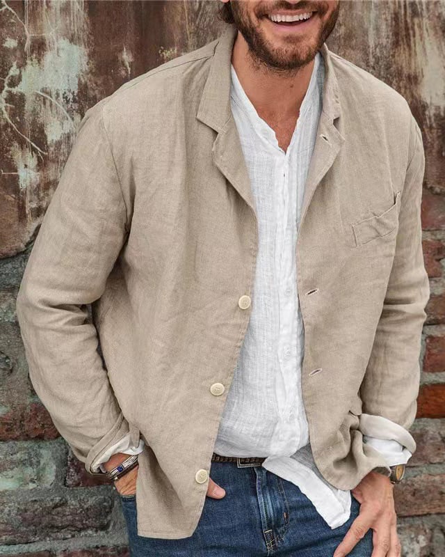 Men’s Classic Casual Lightweight Jacket for Everyday Wear