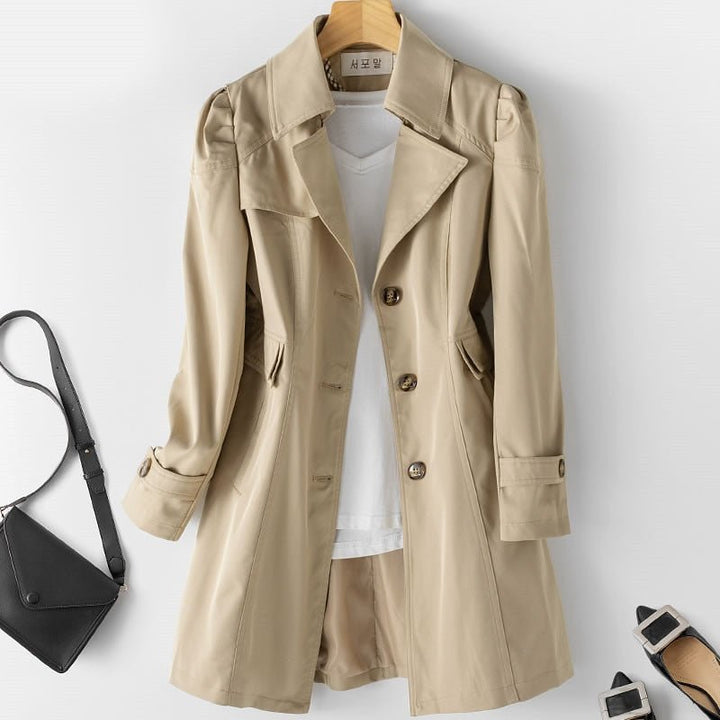 Claire™ - Trench Coat made from High-Quality Cashmere