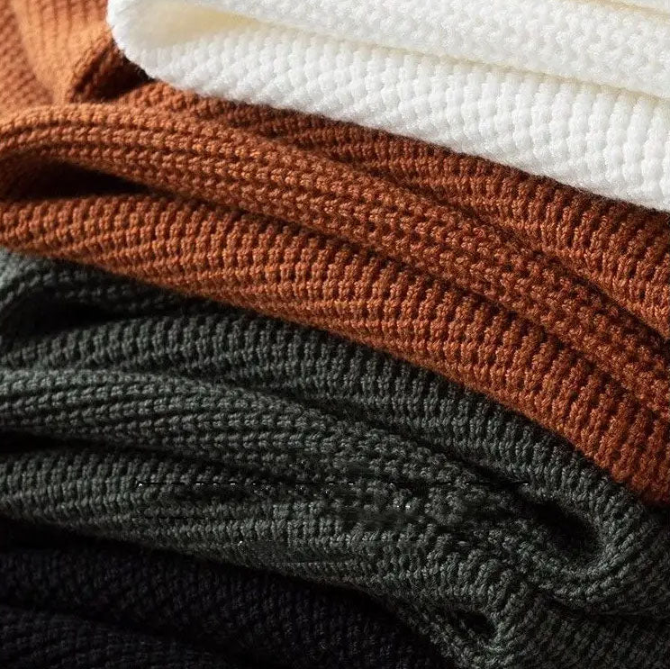 Waffle Half-Zip Polo