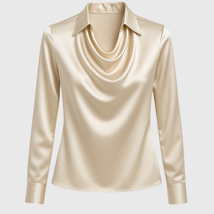 MGTM - Pleated Shine Blouse