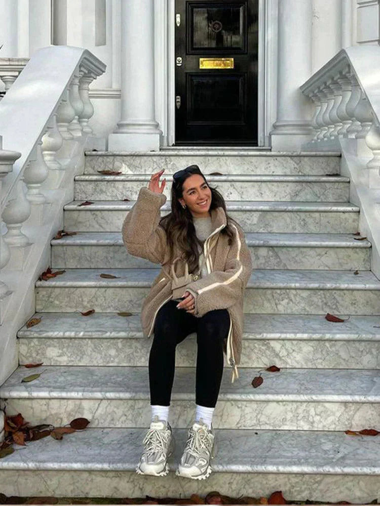 Pauline™ - Teddy Jacket made from cosy cotton