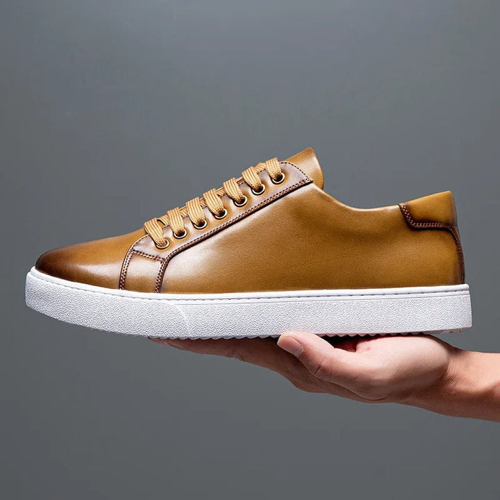 David™ - Men's Leather Sneakers