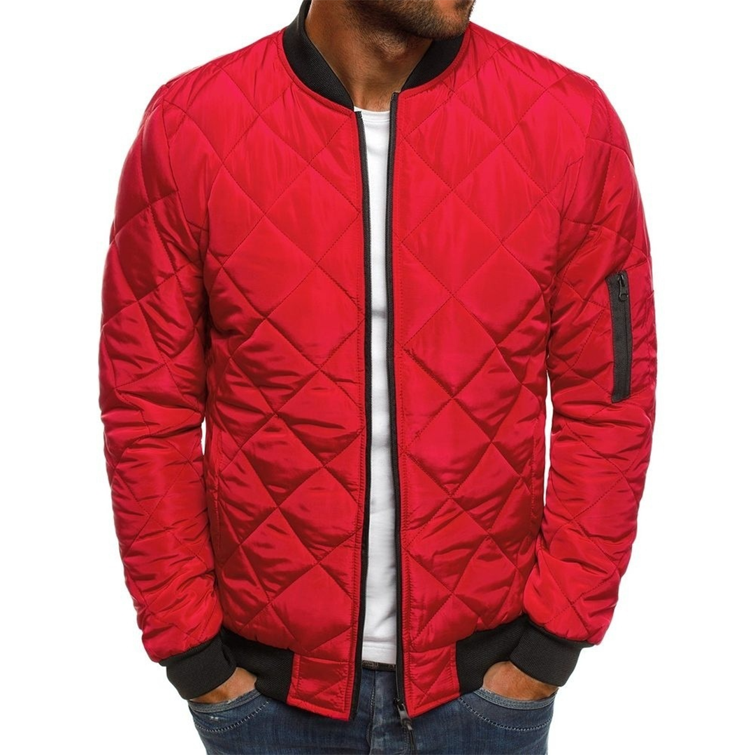 Sleek Modern Bomber Jacket for Men