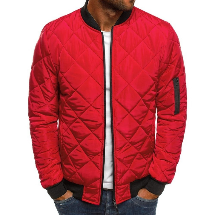 Sleek Modern Bomber Jacket for Men