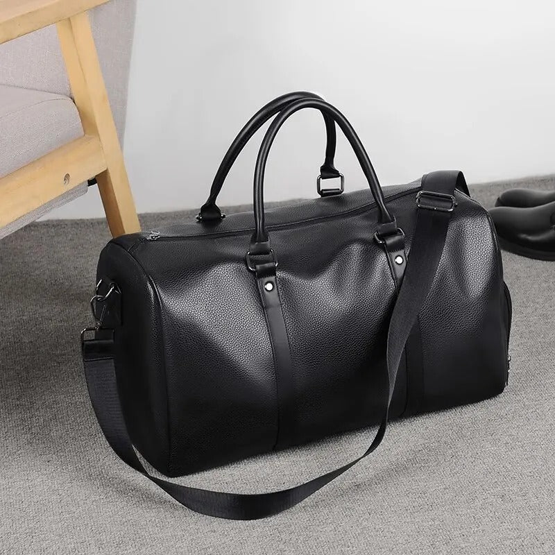 JetMode Leather Duffel