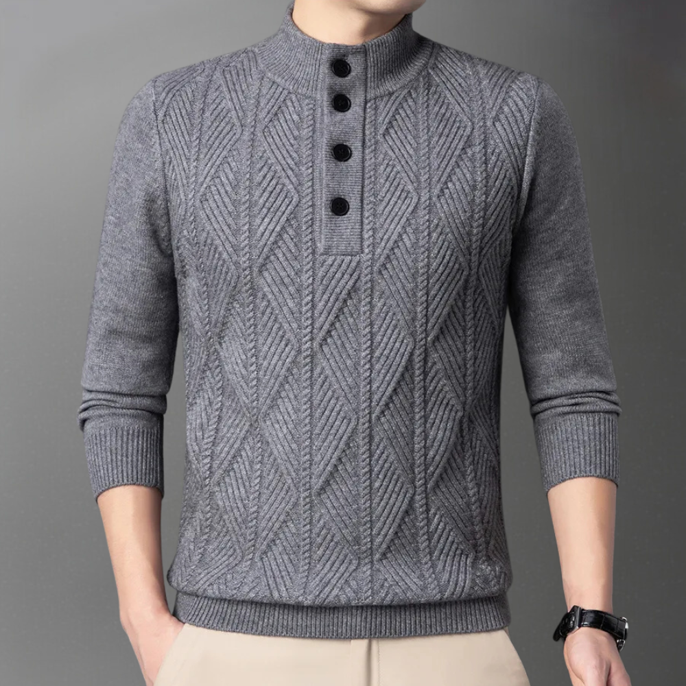 Fashionable Knitted Sweater for Men by JAIR