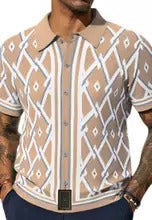 VistaGrid Retro Knit Shirt