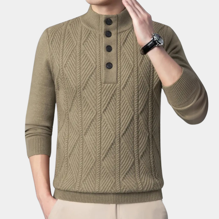 Fashionable Knitted Sweater for Men by JAIR