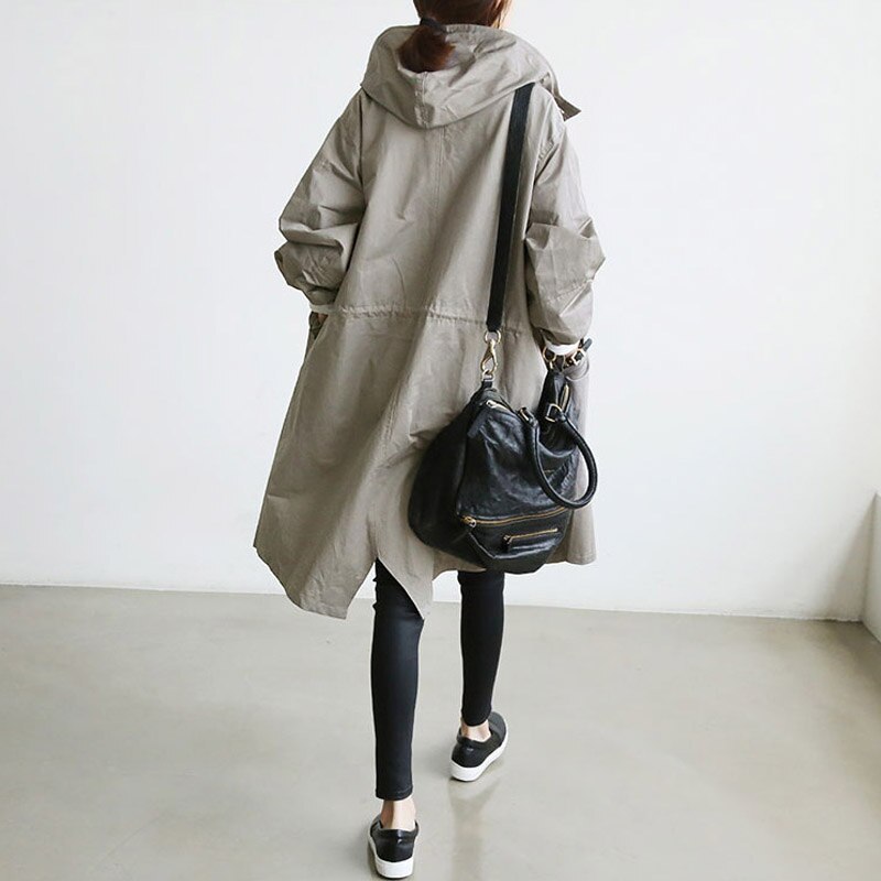 Sophie™ - Elegant Cotton Trench Coat