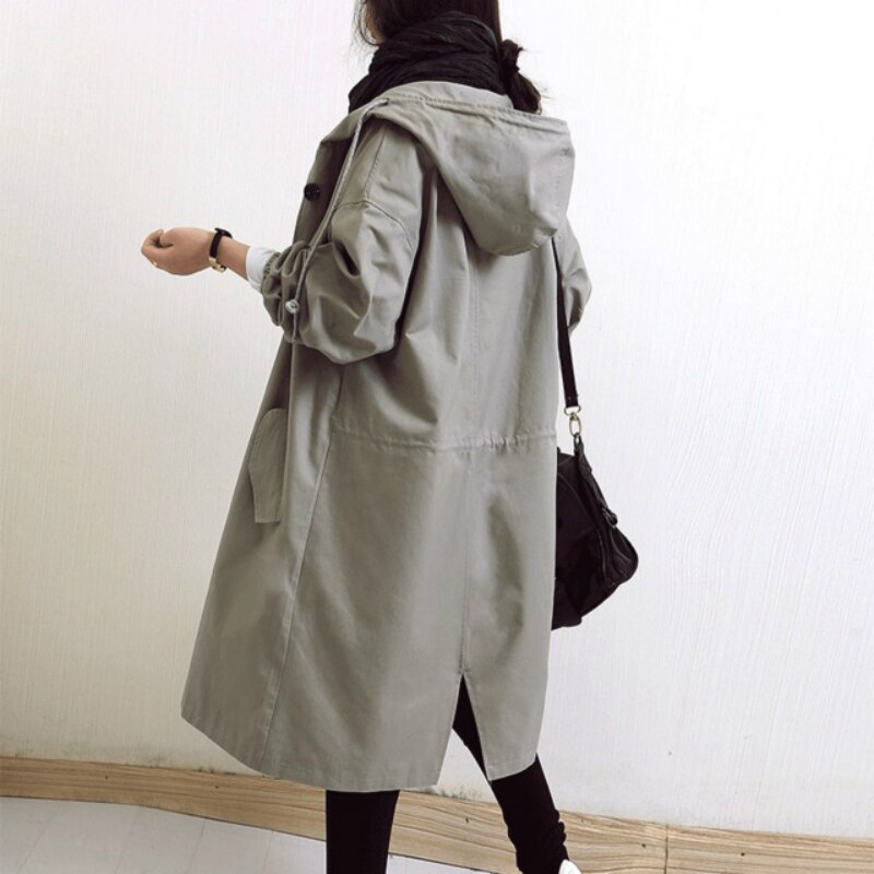 Sophie™ - Elegant Cotton Trench Coat