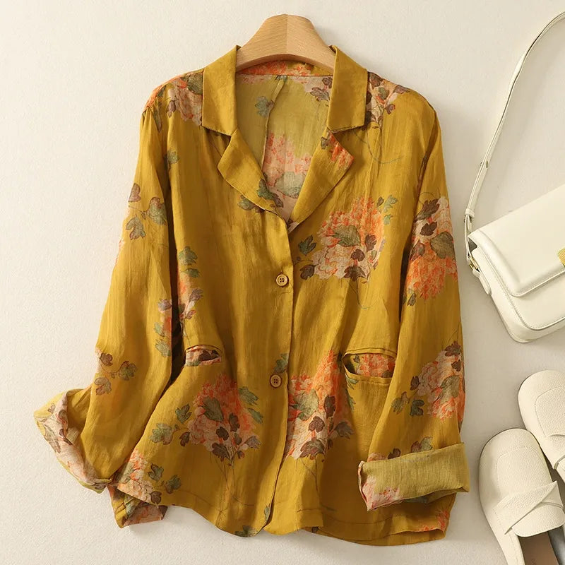Alison | Women’s Floral Blouse