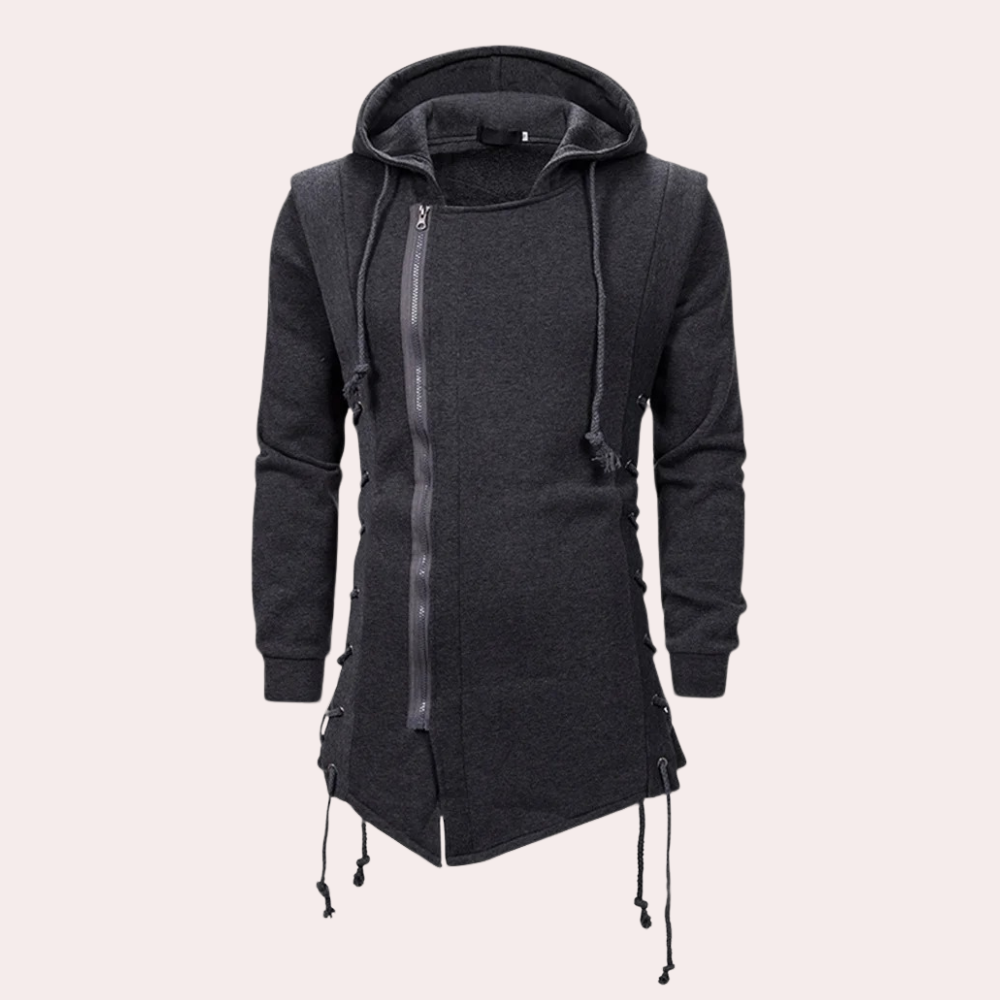 Stylish Men's Hooded Jacket - ALFONS Collection