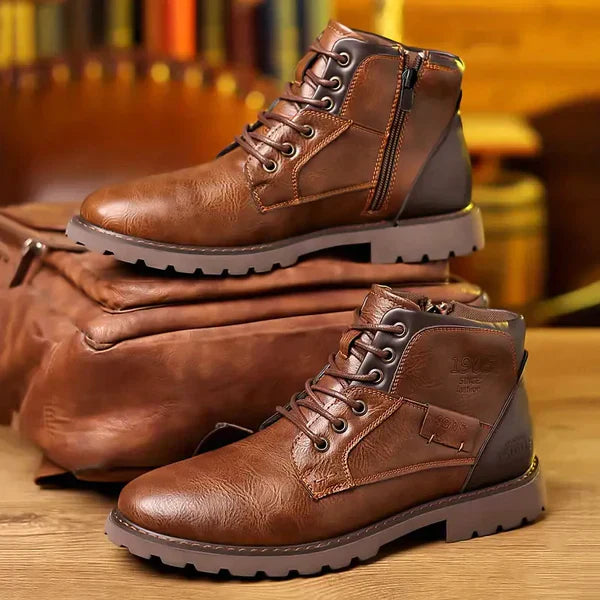 Brody | Lace-Up Boots Made from Durable Materials