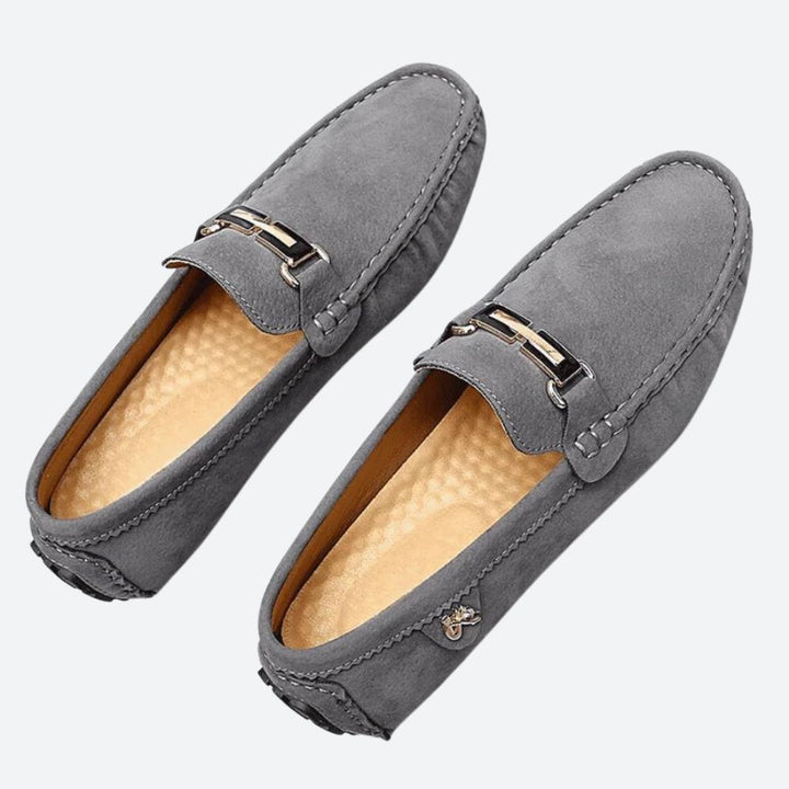 Elegant Suede Men's Shoes - Dorian