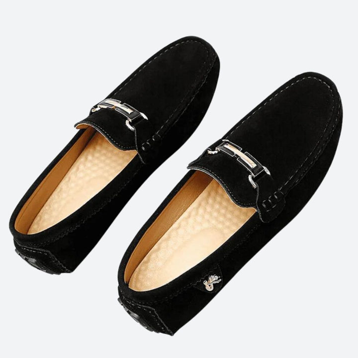 Elegant Suede Men's Shoes - Dorian