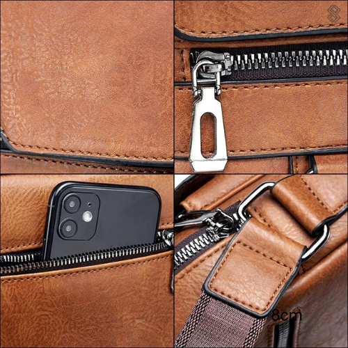 Sophia - Elegant Luxury Leather Shoulder Bag for the Modern Woman