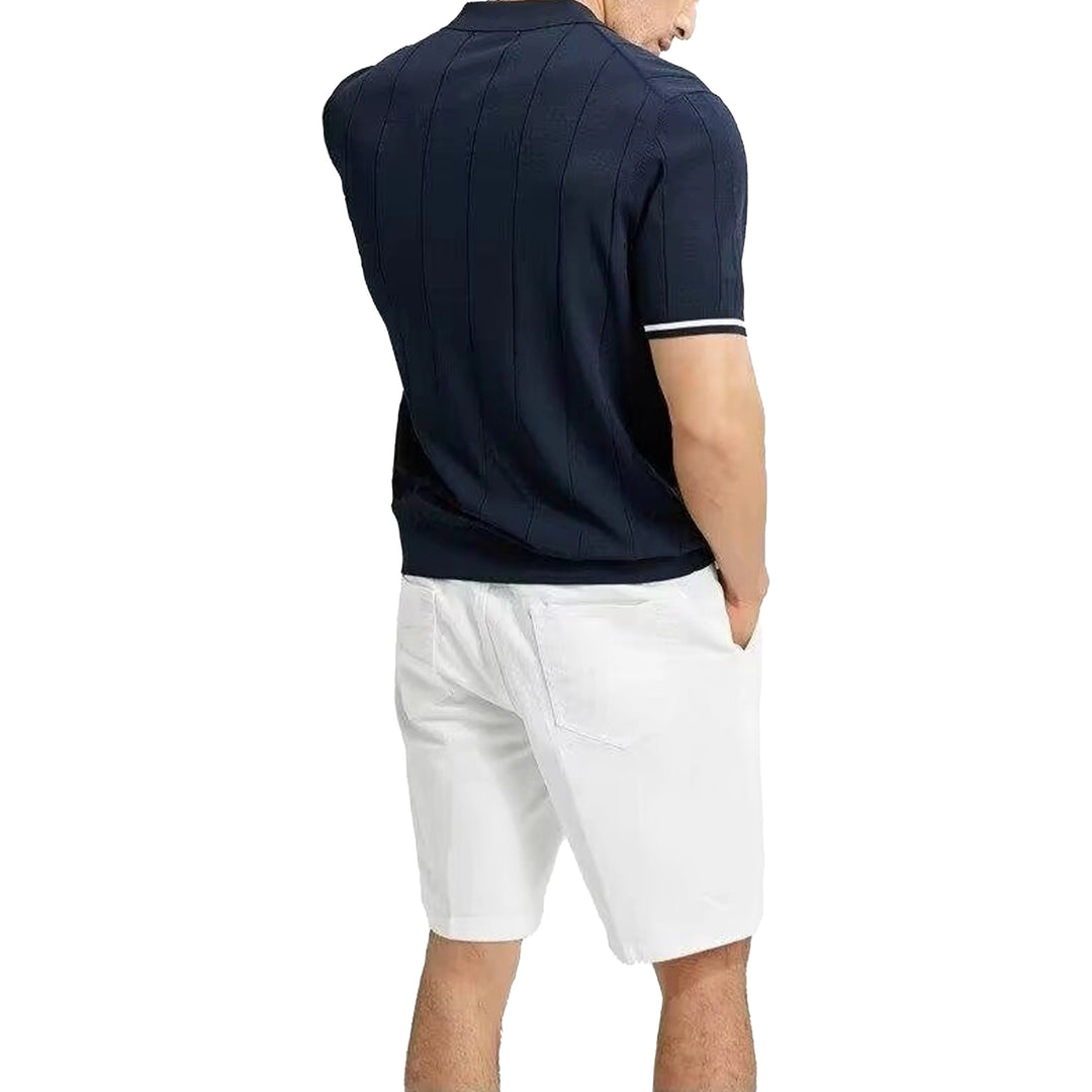 Men’s Casual Polo Shirt Cotton Short Sleeve