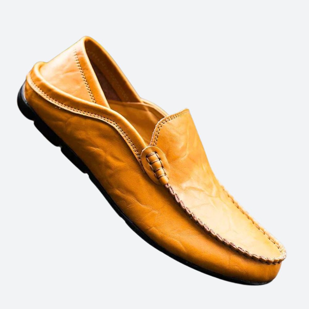 Stylish Leather Trainers for Men - Ethelbert