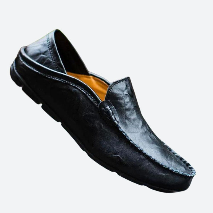 Stylish Leather Trainers for Men - Ethelbert