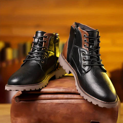 Brody | Lace-Up Boots Made from Durable Materials