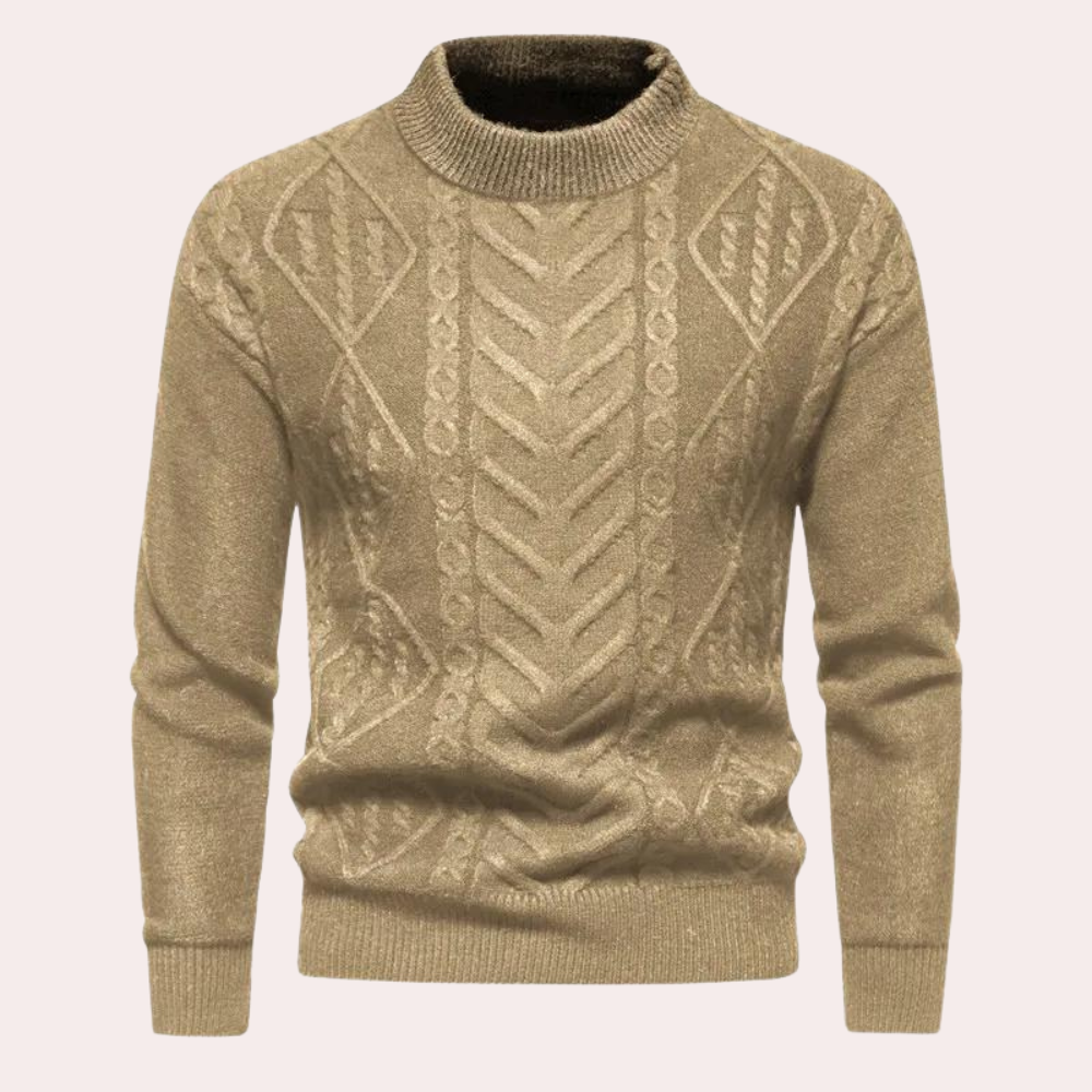 GARY - Stylish Knitted Sweater for the Fashion-Conscious Man