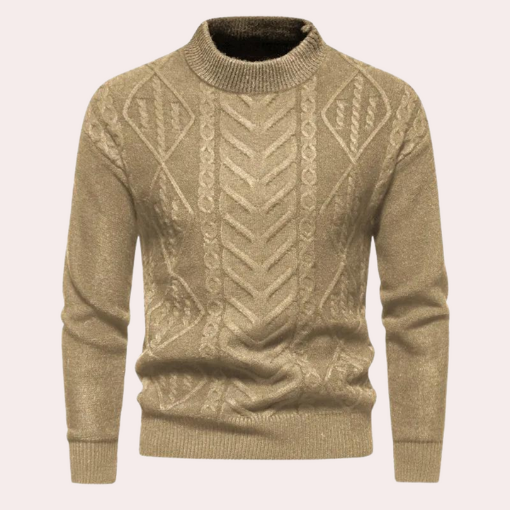 GARY - Stylish Knitted Sweater for the Fashion-Conscious Man