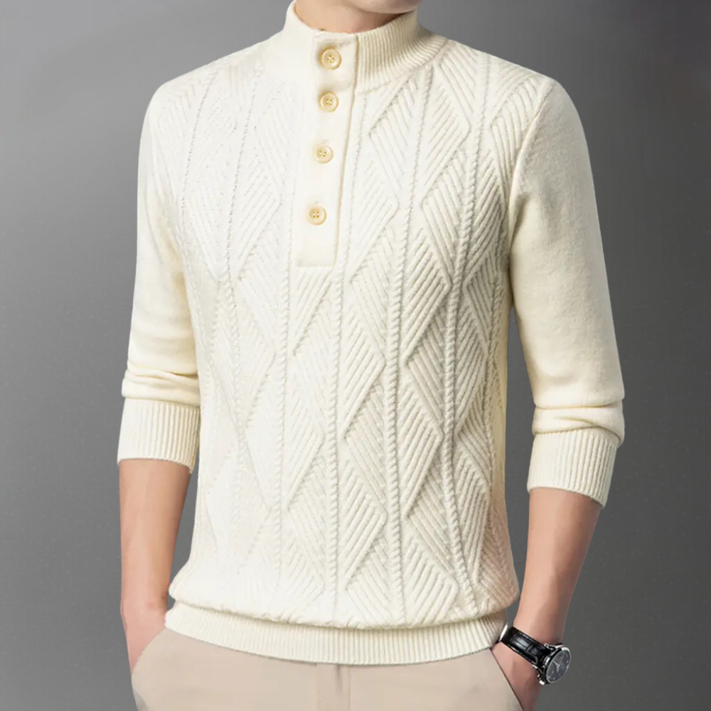 Fashionable Knitted Sweater for Men by JAIR