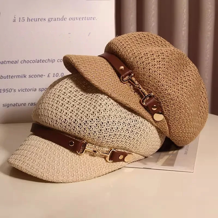 Sondura | Summer Straw Visor Cap