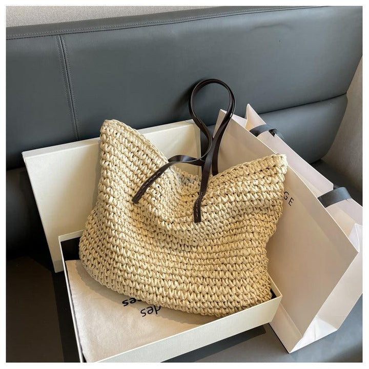 Chic, Handcrafted Beach Bag for Women - Stephanie