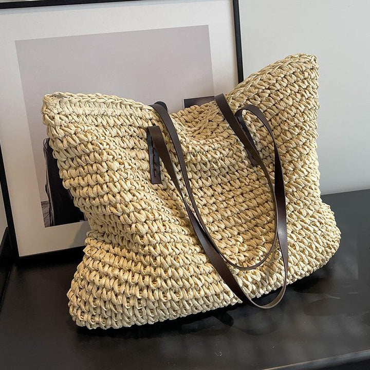 Chic, Handcrafted Beach Bag for Women - Stephanie
