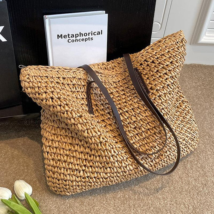 Chic, Handcrafted Beach Bag for Women - Stephanie