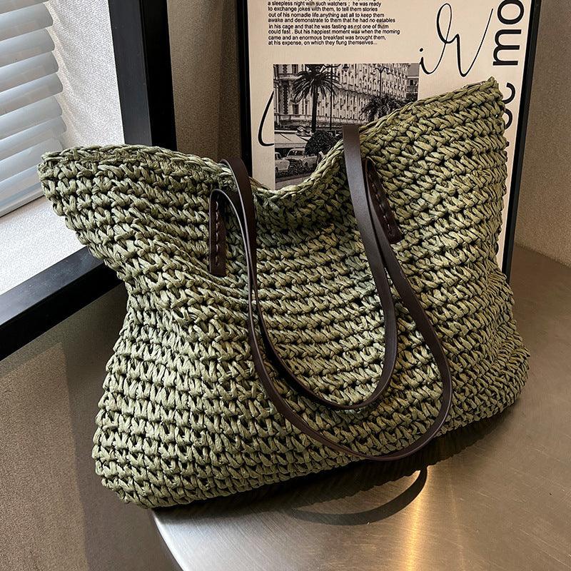 Chic, Handcrafted Beach Bag for Women - Stephanie