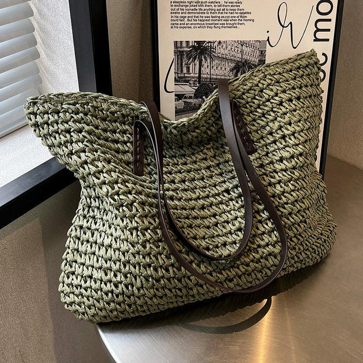 Chic, Handcrafted Beach Bag for Women - Stephanie