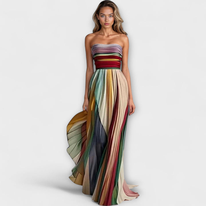 Dana | Colourful Sleeveless Dress