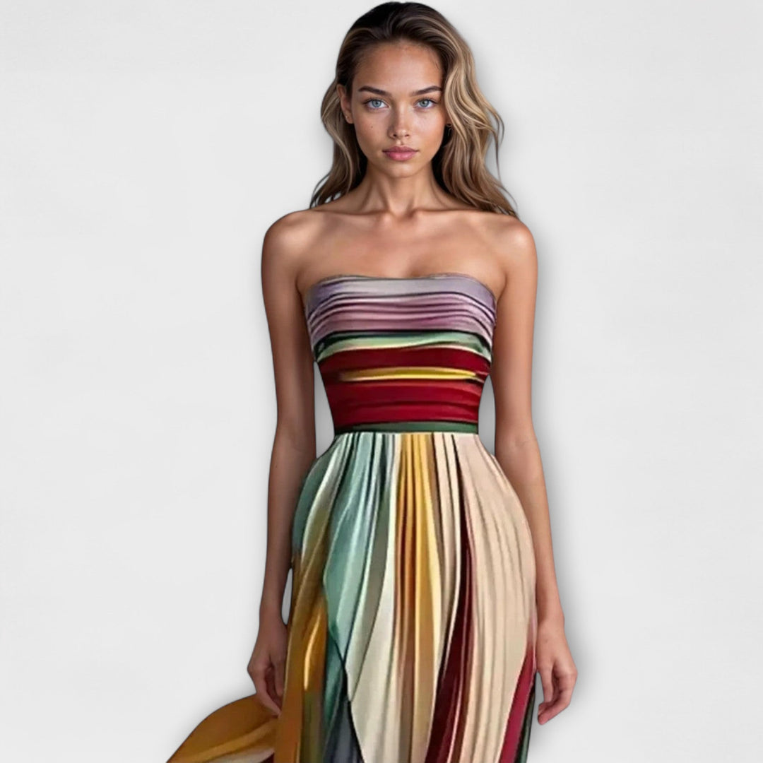 Dana | Colourful Sleeveless Dress