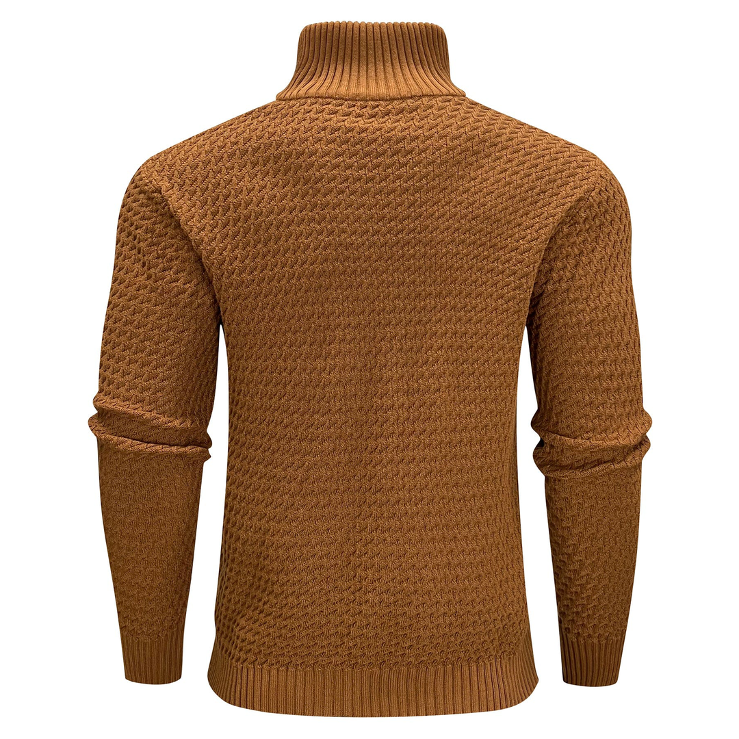 Darren | Premium Knit Quarter-Zip Sweater