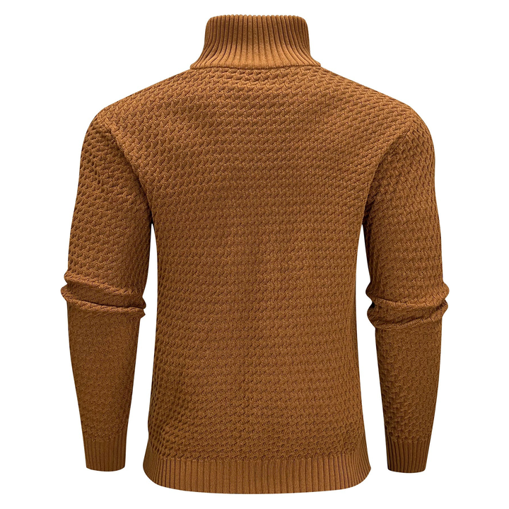 Darren | Premium Knit Quarter-Zip Sweater