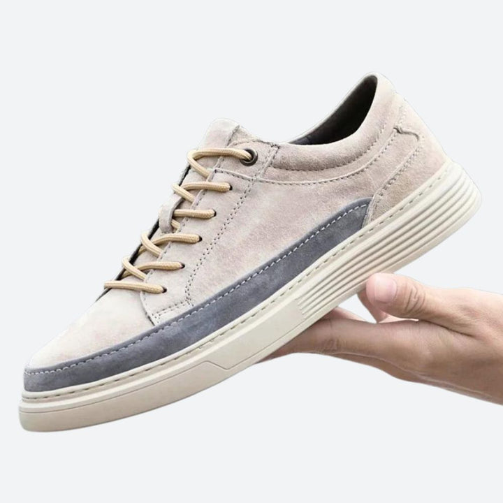 Stylish Leather Trainers for Men - Conradin