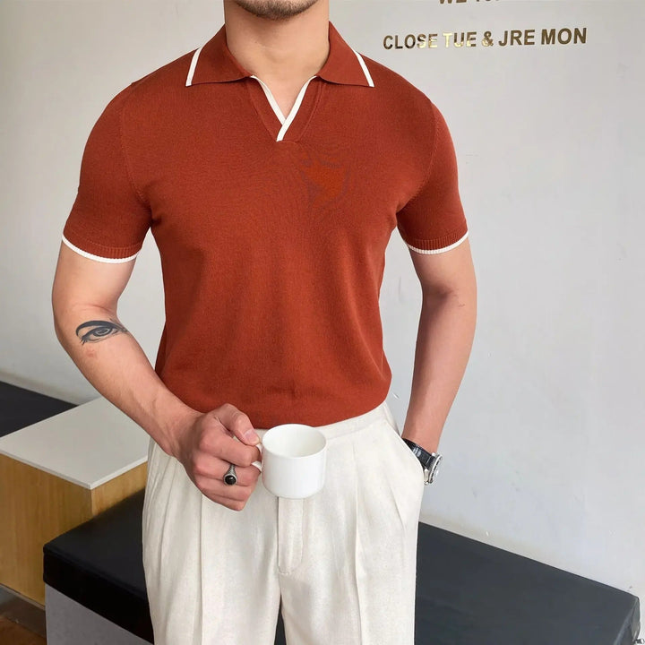 Slim Fit Cotton Polo Shirt