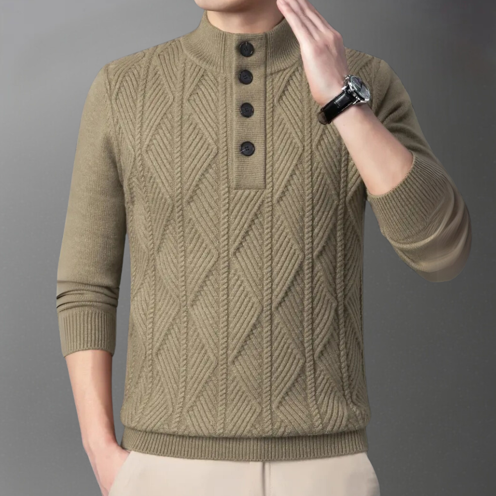 Fashionable Knitted Sweater for Men by JAIR
